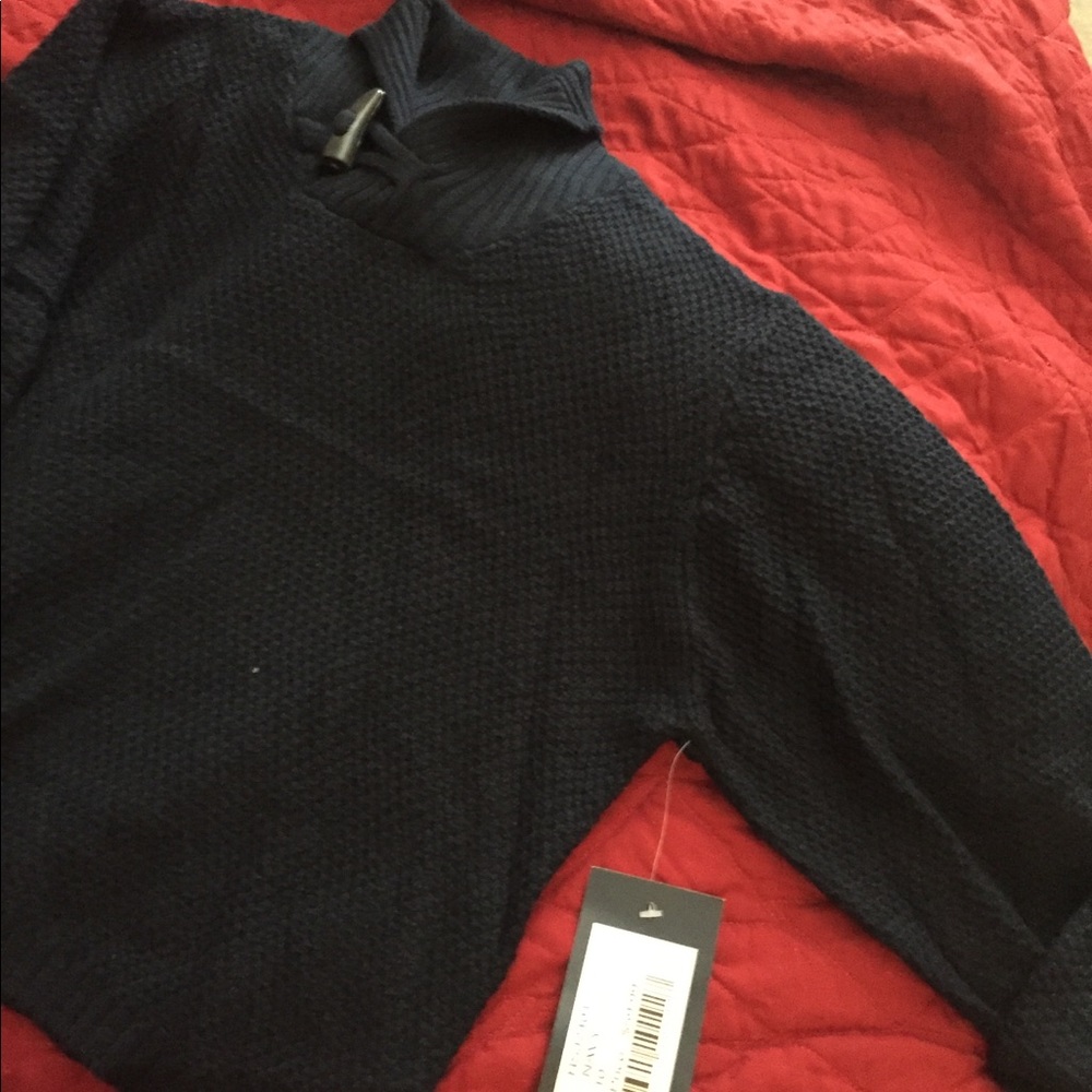 Boys waffle knit sweater